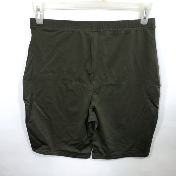 XL Bodycon Shorts 2 Piece Set Green - Picture 10 of 13